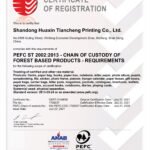 Pefc Certifate